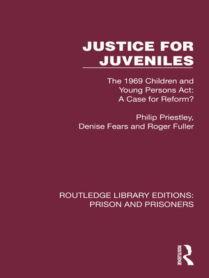 cover image of Justice for Juveniles